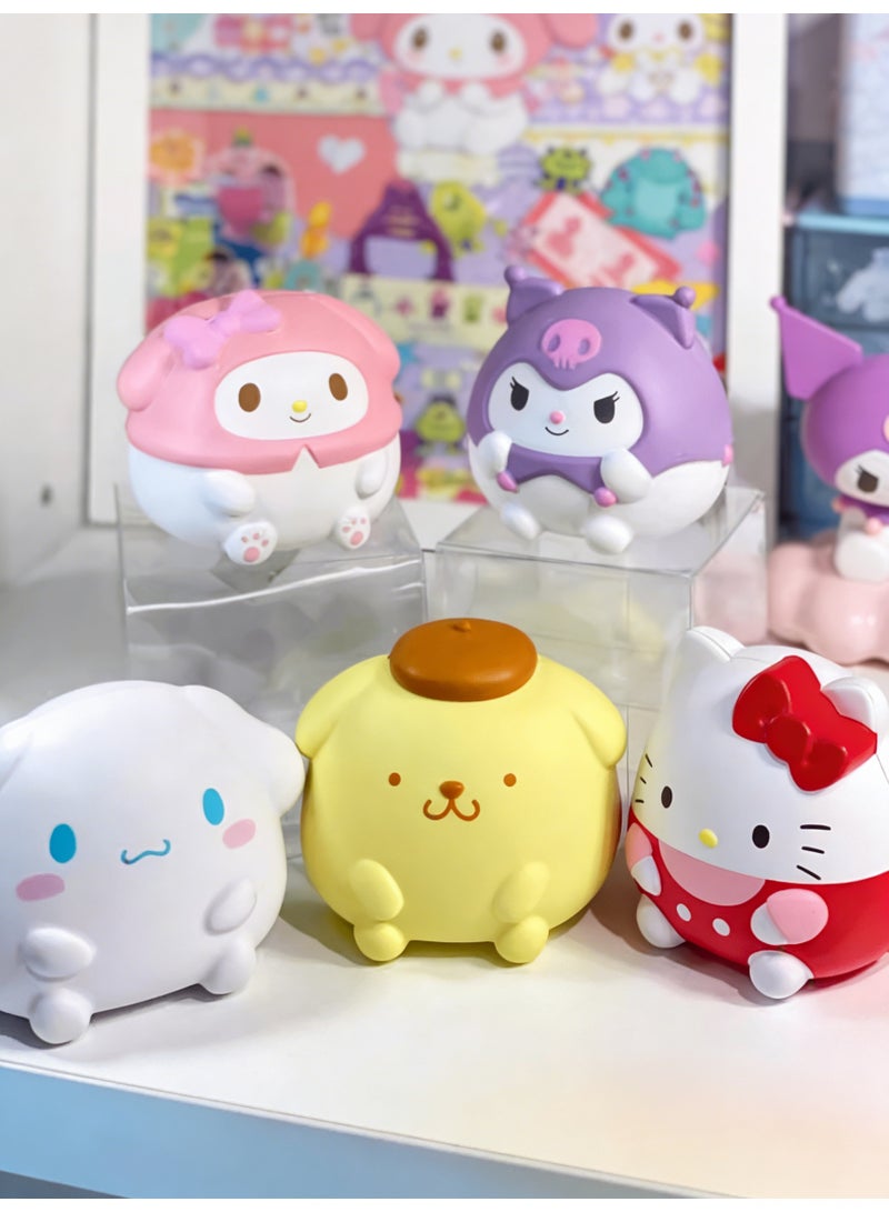 سانريو ألعاب سانريو كورومي القابلة للعصر، ألعاب مبتكرة لتخفيف التوتر، كرة ضغط لطيفة، ألعاب حسية لتخفيف التململ، على شكل شخصية، أشياء مبتكرة لأعياد الميلاد، حفلات الكوسبلاي، وتزيينات وتغليف الهدايا - Image 4